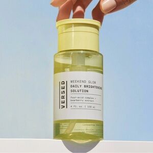 Versed Weekend Glow Daily Brightening Solution 4oz / 120ml New